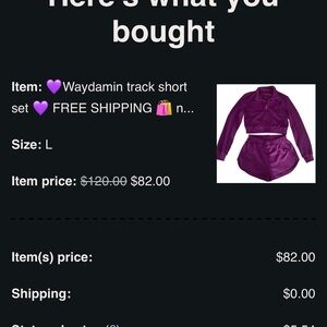 Waydamin Purple Track Set